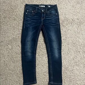 BKE Dark Blue Skinny Jeans